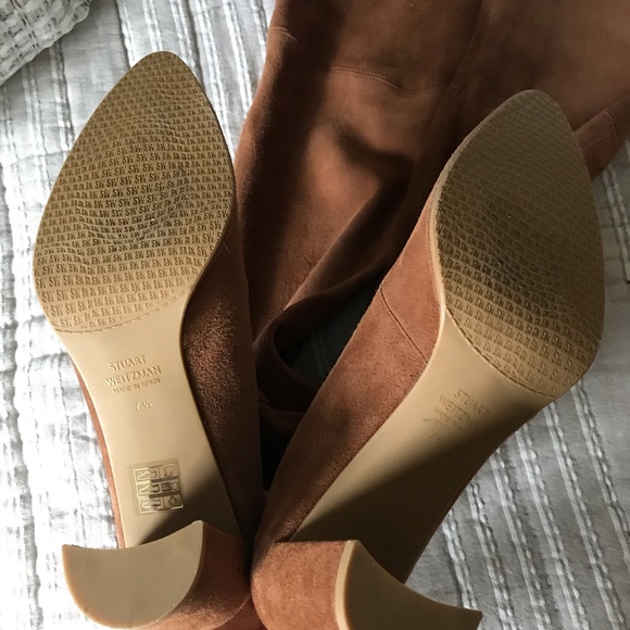 Stuart Weitzman Landmark Thigh High Boots - Picture 4 of 4